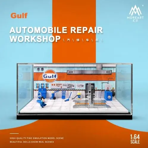 MOREART PLEKSİ DİORAMA SET GULF 1:64