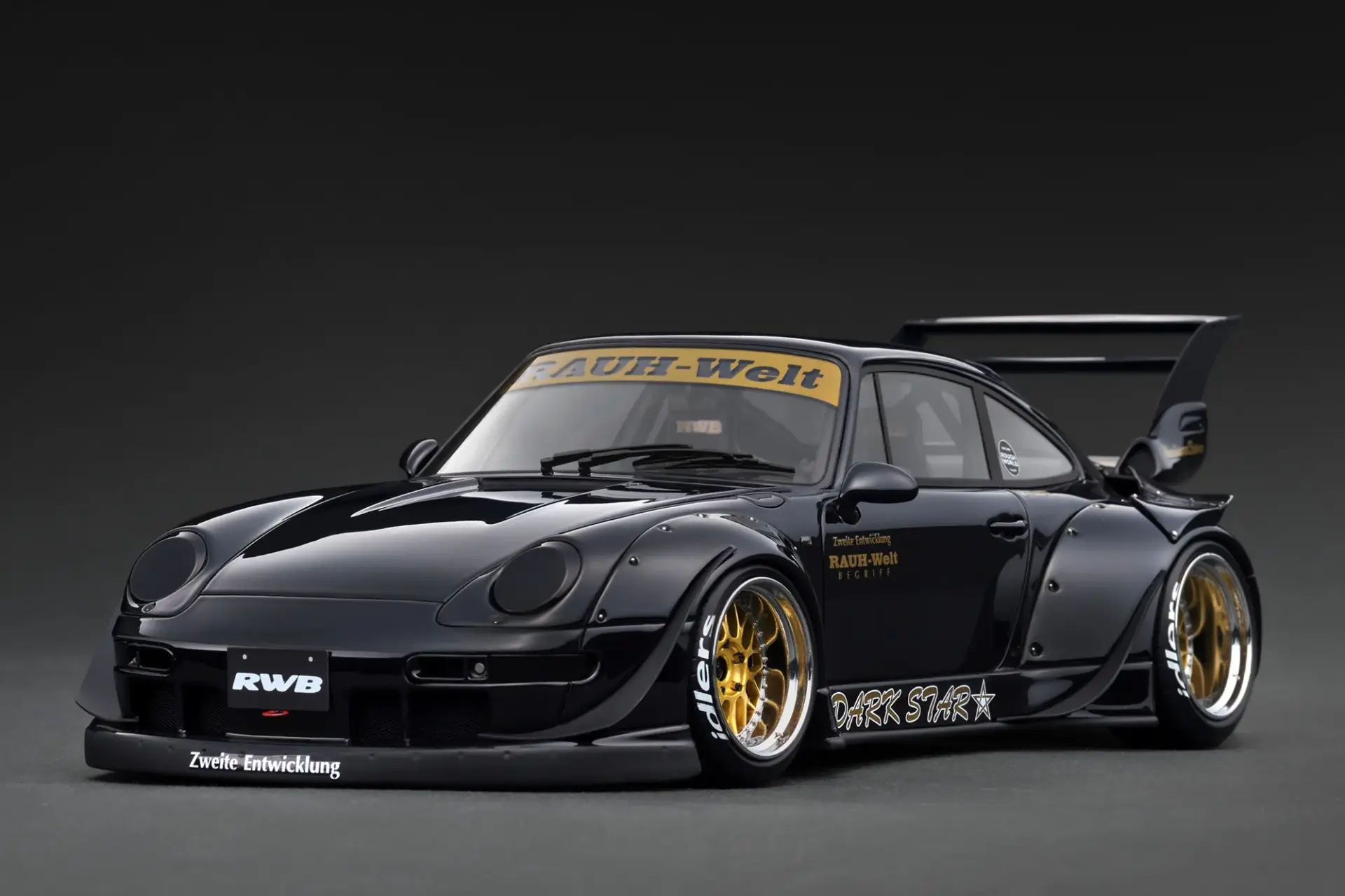 IGNITION MODEL RWB 993 BLACK 1:18