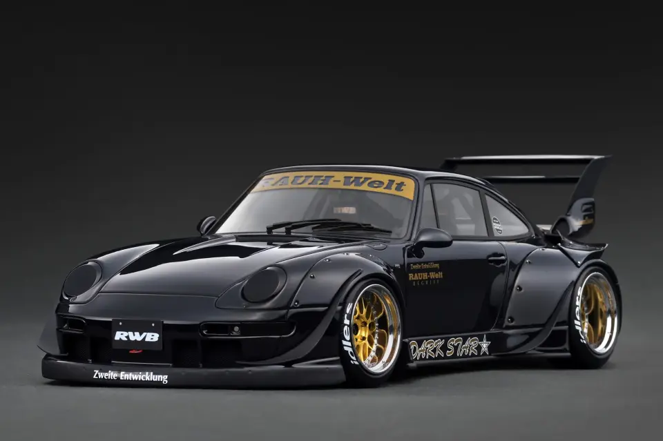 IGNITION MODEL RWB 993 BLACK 1:18