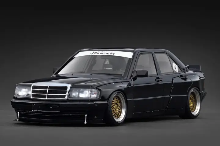IGNITION MODEL PANDEM 190 BLACK 1:18