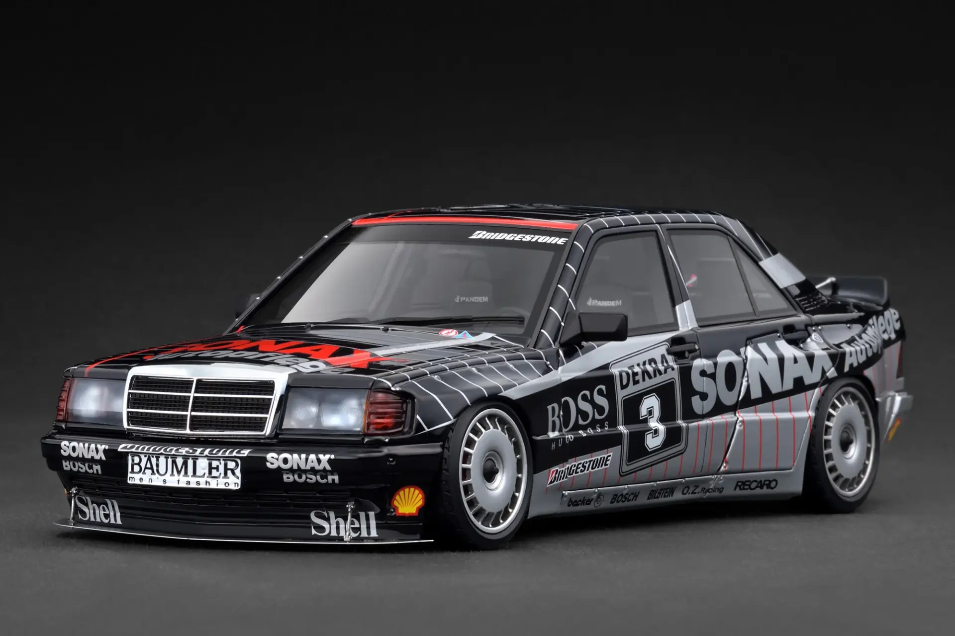 IGNITION MODEL PANDEM 190 BLACK 1:18 (IG3772)
