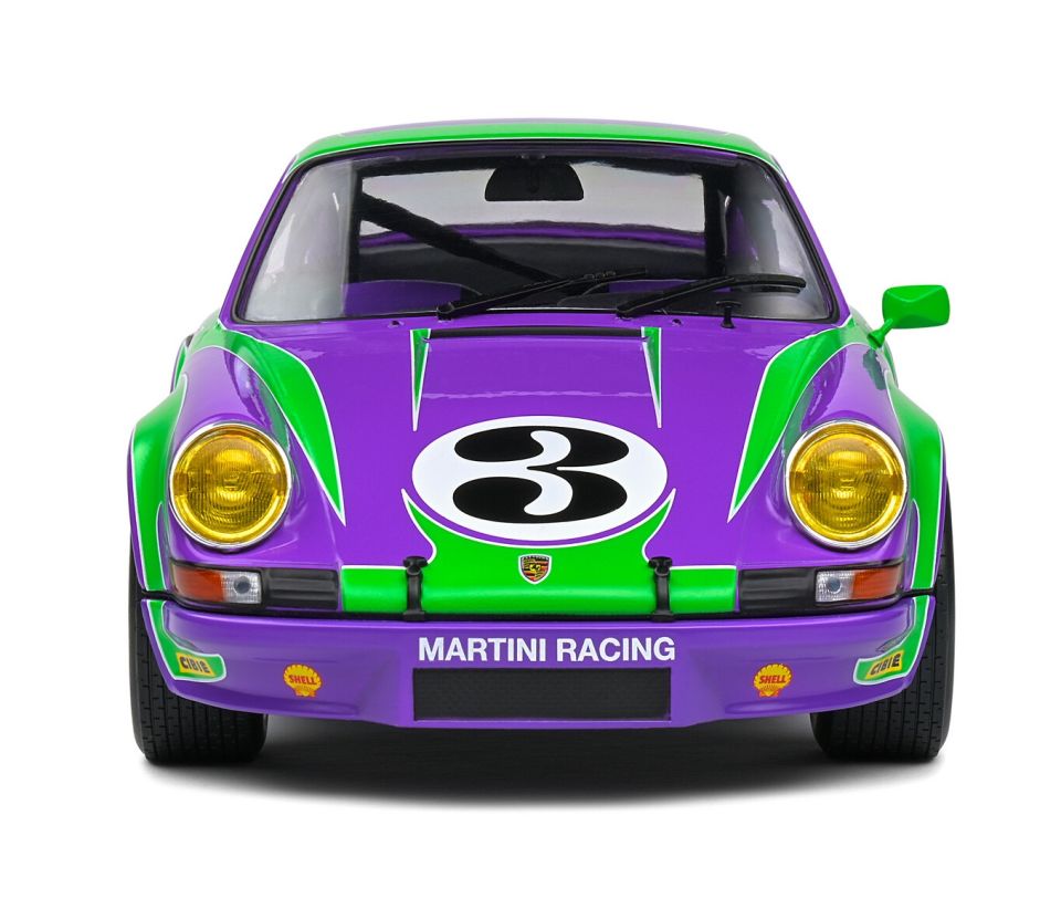 SOLIDO PORSCHE PURPLE HIPPY TRIBUTE 1973 1:18 (S1801117)