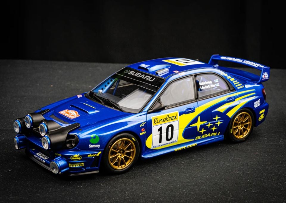 Otto Subaru Impreza WRC S7 #10 2002 1:18 (OT784)