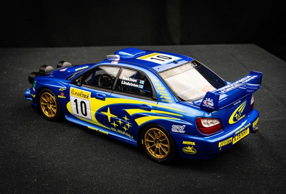 Otto Subaru Impreza WRC S7 #10 2002 1:18 (OT784)