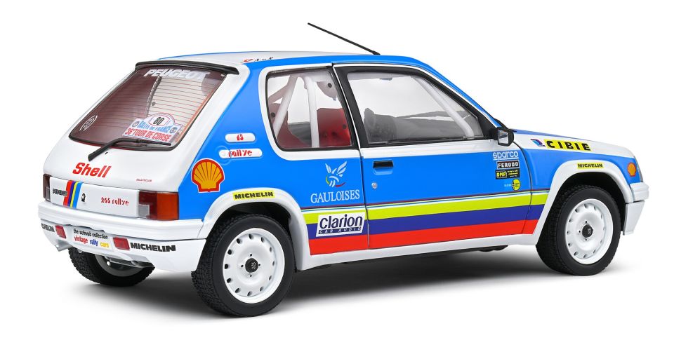 SOLIDO PEUGEOT 205 RALLYE 1,9L  1190 1:18 (S1801716)