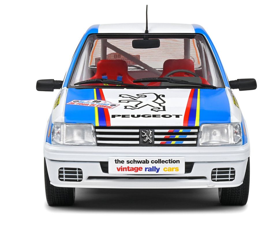 SOLIDO PEUGEOT 205 RALLYE 1,9L  1190 1:18 (S1801716)