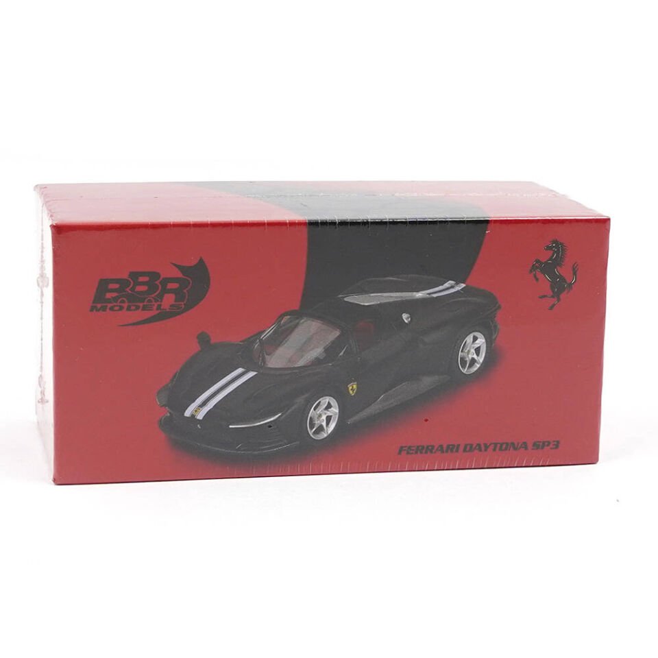 BBR FERRARİ DAYTONA SP3 MAT BLACK 1:64