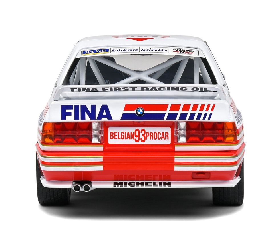 SOLIDO BMW E30 M3 BELGIUM PROCAR 1993 1:18 (S1801523)