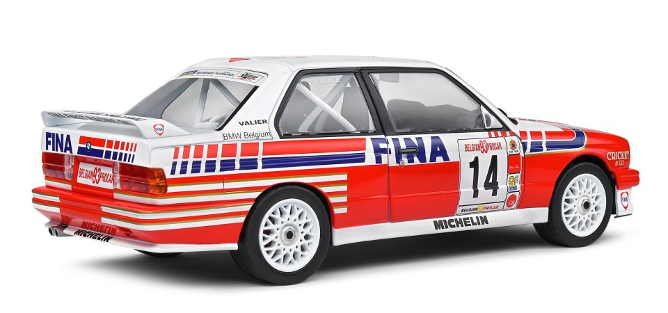 SOLIDO BMW E30 M3 BELGIUM PROCAR 1993 1:18 (S1801523)