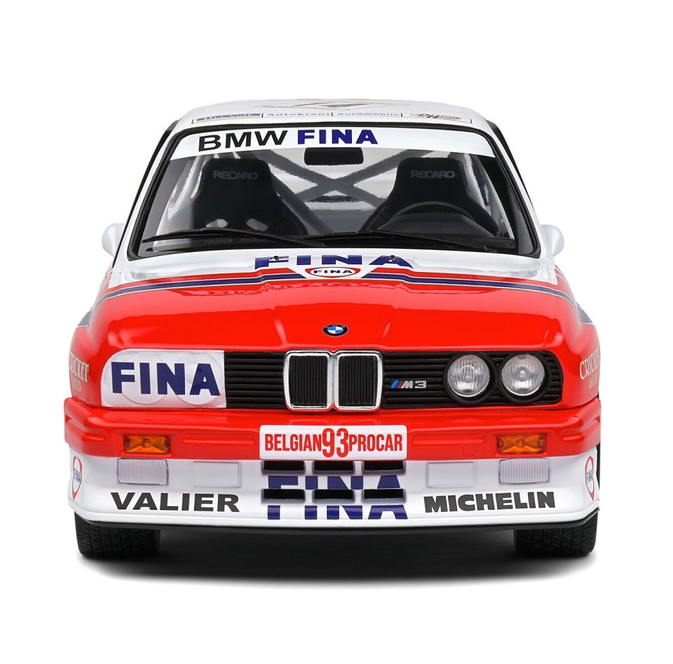 SOLIDO BMW E30 M3 BELGIUM PROCAR 1993 1:18 (S1801523)