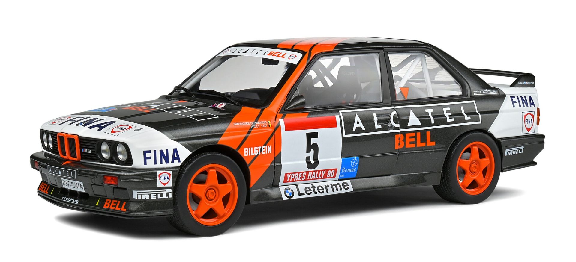 SOLIDO BMW E30 M3 GR.A RALLY YPRES 1990 1:18 (S1801519)