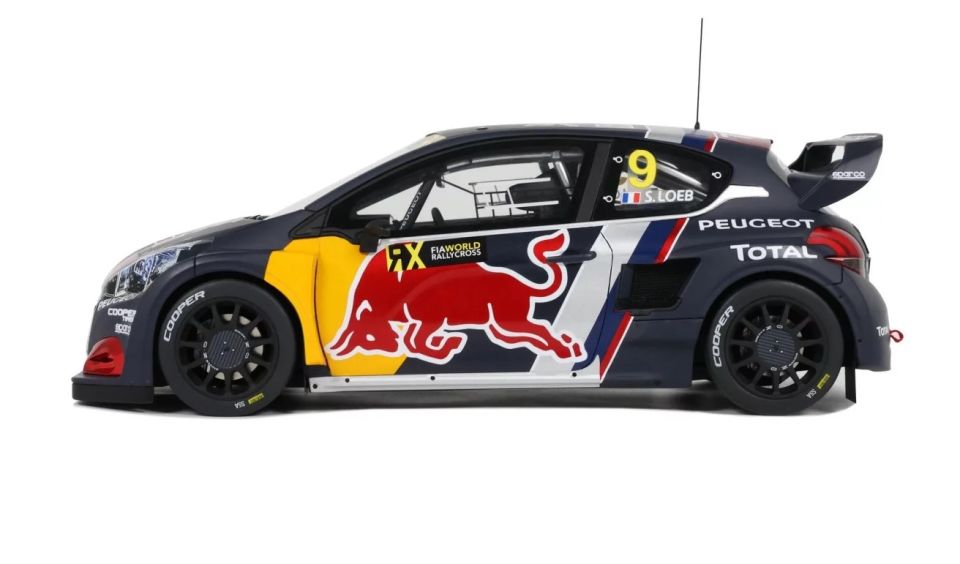 Otto Peugeot 208 WRX Belçika GP 2018 1:18 (OT455)