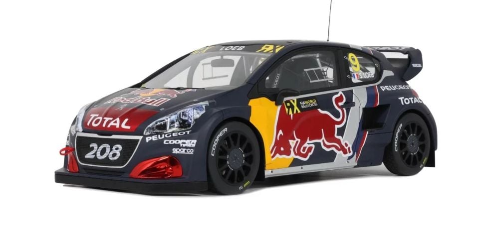 Otto Peugeot 208 WRX Belçika GP 2018 1:18 (OT455)