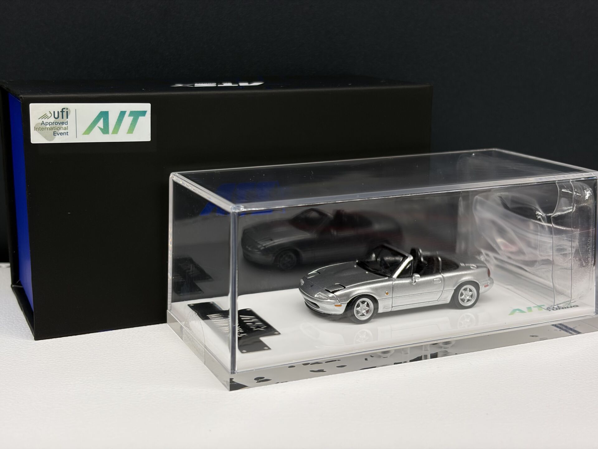 ATS MODELS MAZDA MX-5 SILVER 1:64