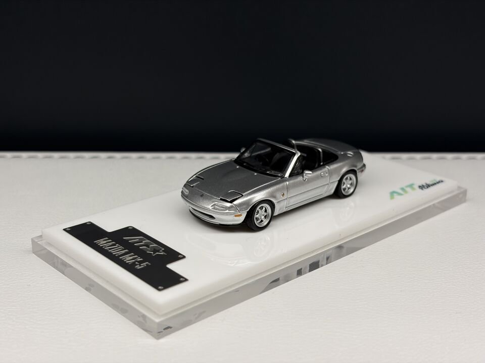 ATS MODELS MAZDA MX-5 SILVER 1:64