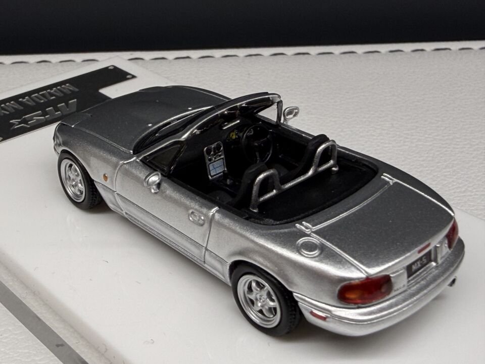 ATS MODELS MAZDA MX-5 SILVER 1:64