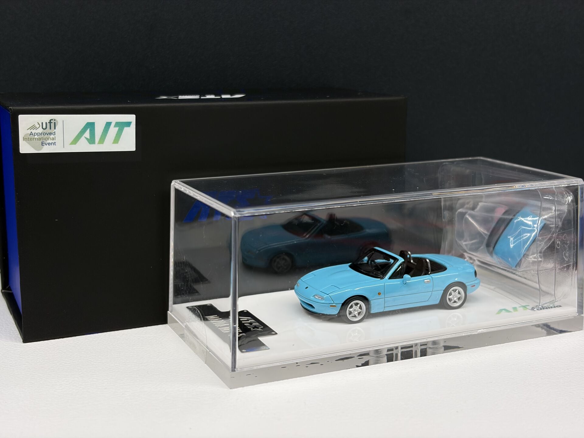 ATS MODELS MAZDA MX-5 METALLIC BLUE 1:64