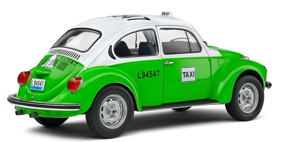 SOLIDO VOLKSWAGEN BEETLE 1303 MEXICAN TAXI 1974 1:18