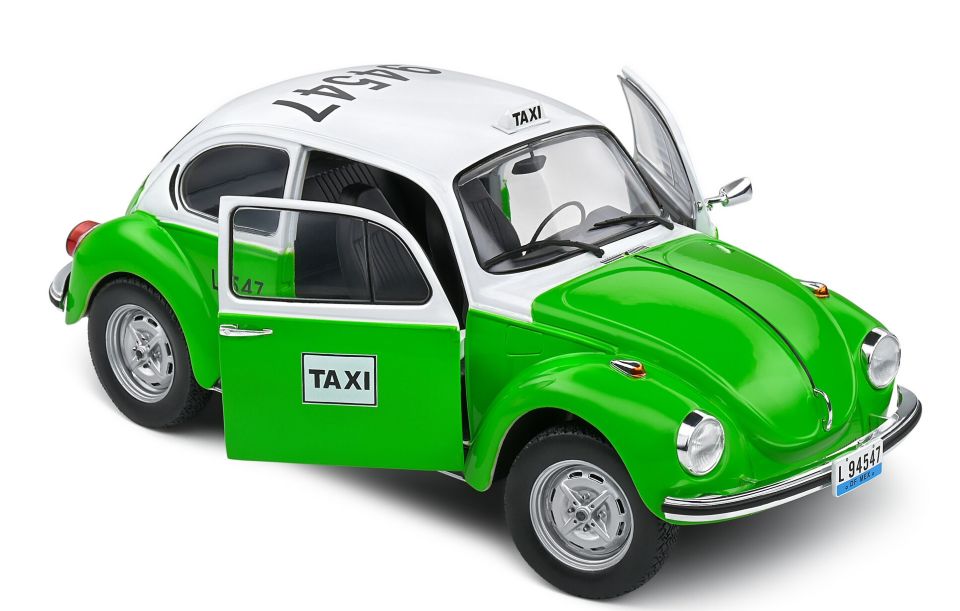SOLIDO VOLKSWAGEN BEETLE 1303 MEXICAN TAXI 1974 1:18