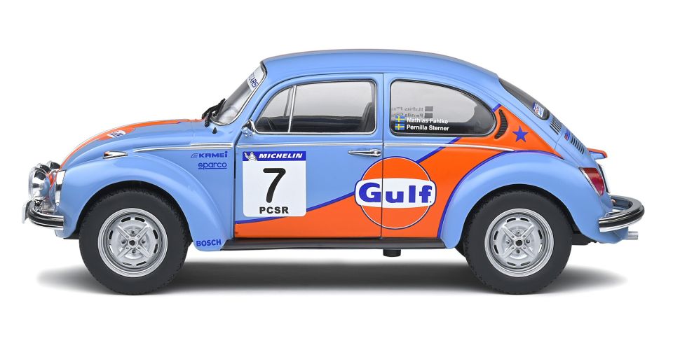 SOLIDO VOLKSWAGEN BEETLE 1303 RALLYE COLDS BALLS 2019 1:18