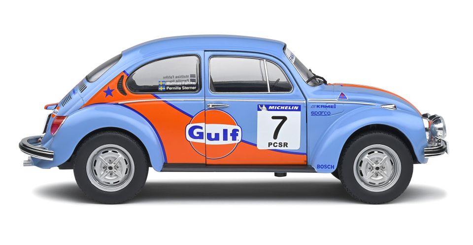 SOLIDO VOLKSWAGEN BEETLE 1303 RALLYE COLDS BALLS 2019 1:18