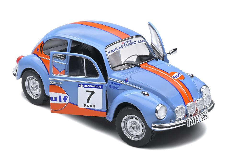 SOLIDO VOLKSWAGEN BEETLE 1303 RALLYE COLDS BALLS 2019 1:18