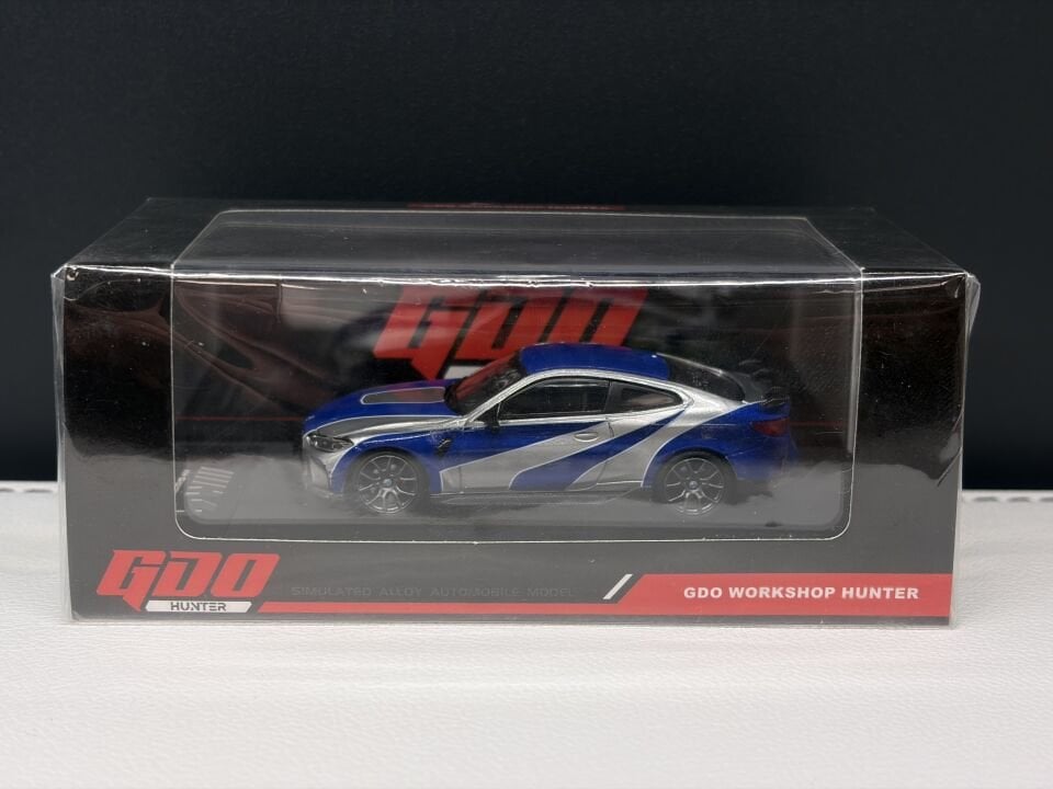 GDO HUNTER BMW M4 G82 MOST WANTED LIVERY 1:64