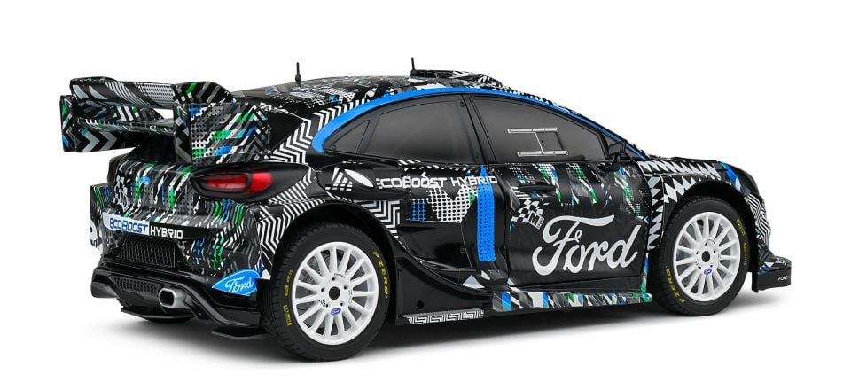 SOLIDO FORD PUMA RALLY1 HYBRID GOODWOOD FESTIVAL OF SPEED 2021 1:18