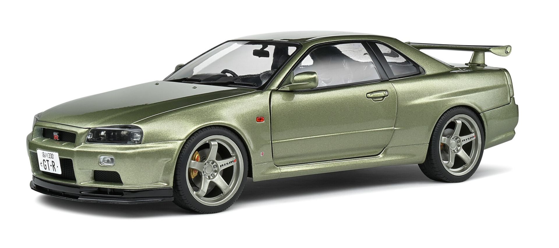 SOLIDO NISSAN GT-R (R34) 1999 1:18 (GREEN METALLIC)