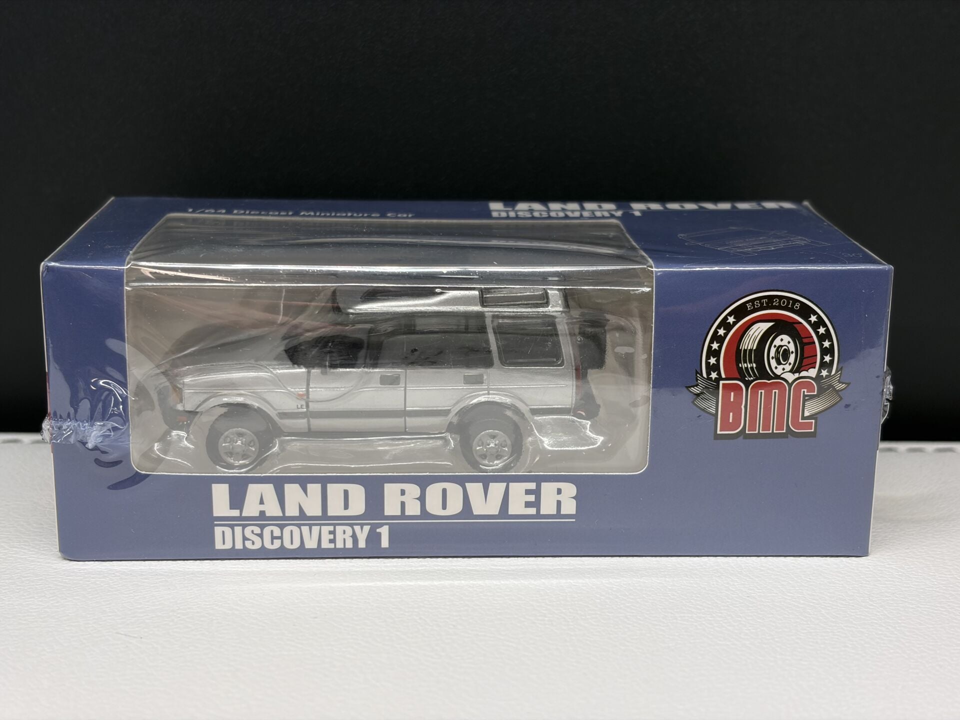 BMC LAND ROVER DISCOVERY 1 SILVER 1:64