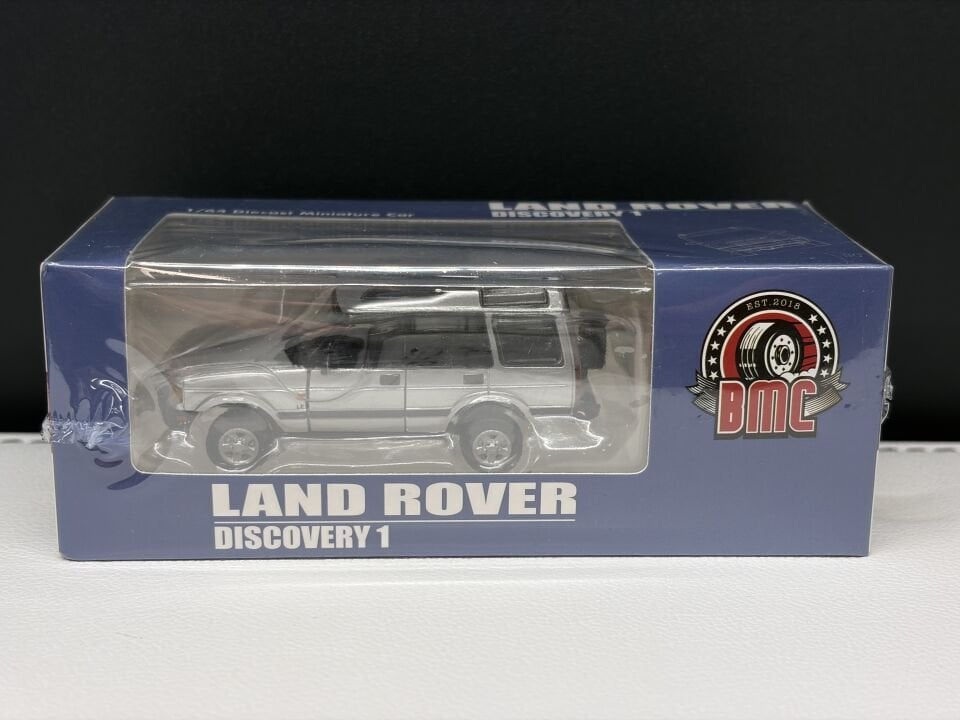 BMC LAND ROVER DISCOVERY 1 SILVER 1:64