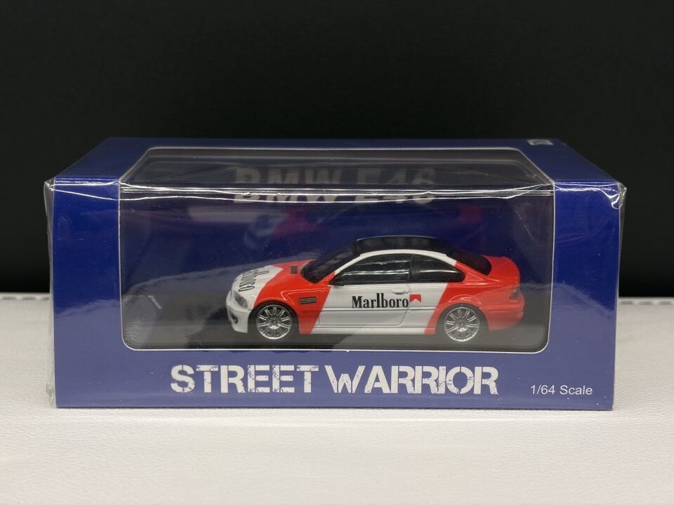 STREET WARRIOR BMW M3 E46 MARLBORO 1:64