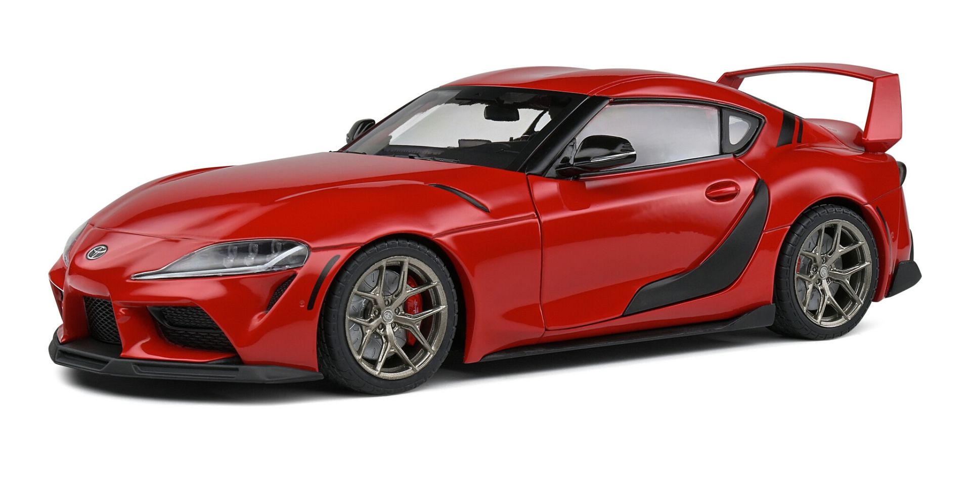 SOLIDO TOYOTA GR SUPRA STREETFIGHTER PROMINANCE RED 2023 1:18