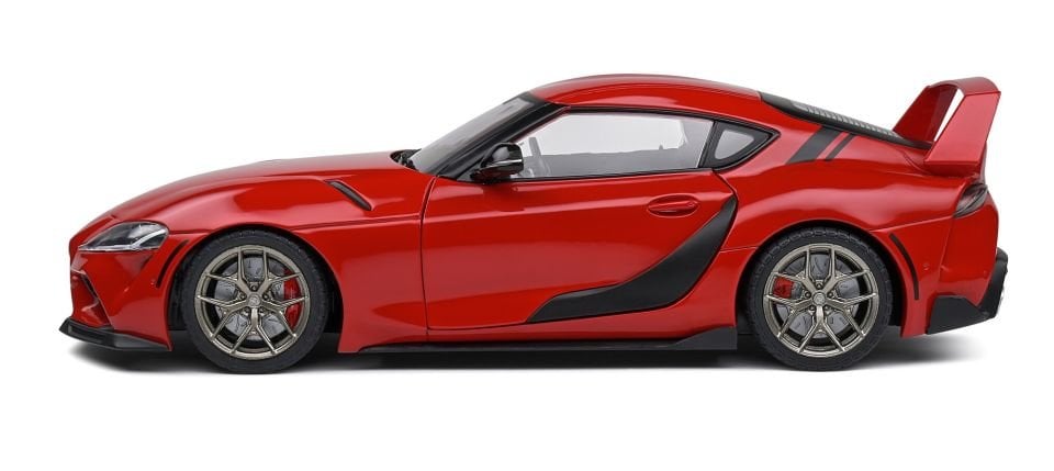 SOLIDO TOYOTA GR SUPRA STREETFIGHTER PROMINANCE RED 2023 1:18