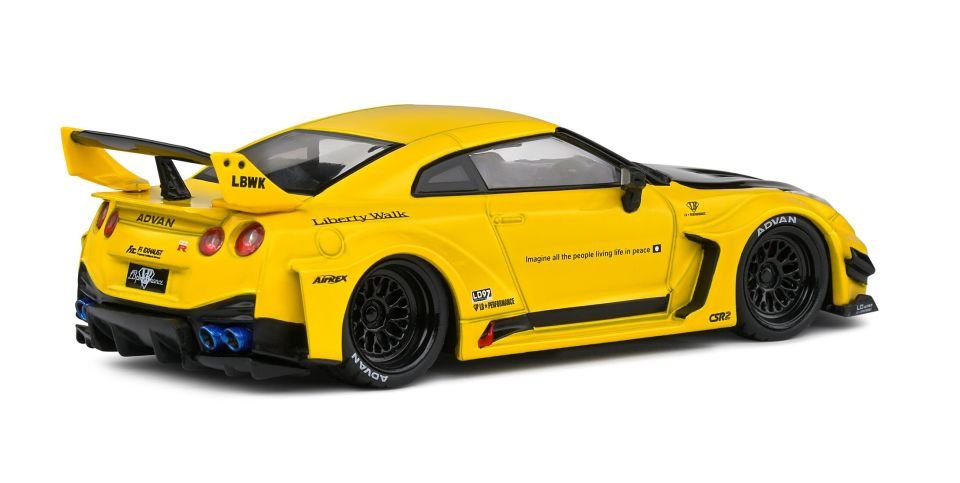SOLIDO NISSAN GTR35 LBWK SILHOUETTE 2019 1:43