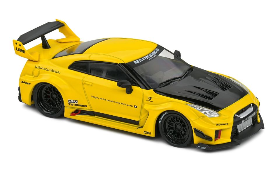 SOLIDO NISSAN GTR35 LBWK SILHOUETTE 2019 1:43