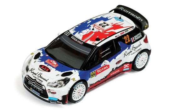 IXO CITROEN DS3 WRC 22 RALLY MONTE CARLO 2013 1:43