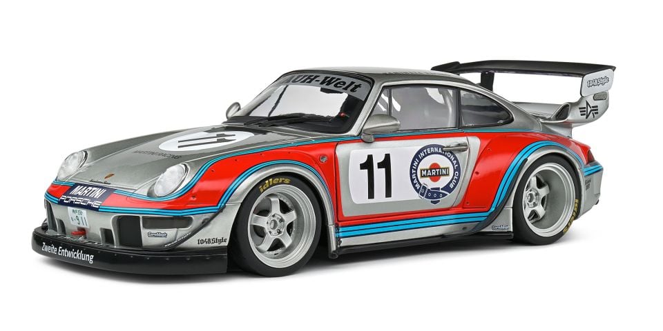 SOLIDO PORSCHE RWB BODYKIT MARTINI 2020 1:18 (S1808502)