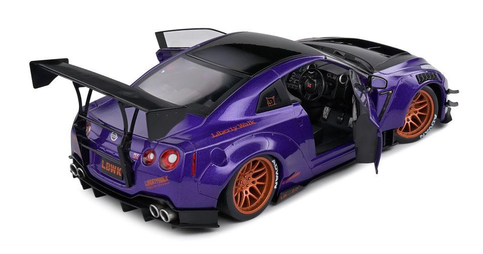 SOLIDO NISSAN GT-R (R35) LBWK 2022 1:18 (S1805812)