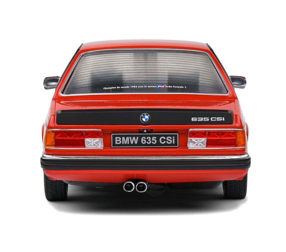 SOLIDO BMW 635 CSI (E24) HENNA RED 1984 1:18 (S1800301)