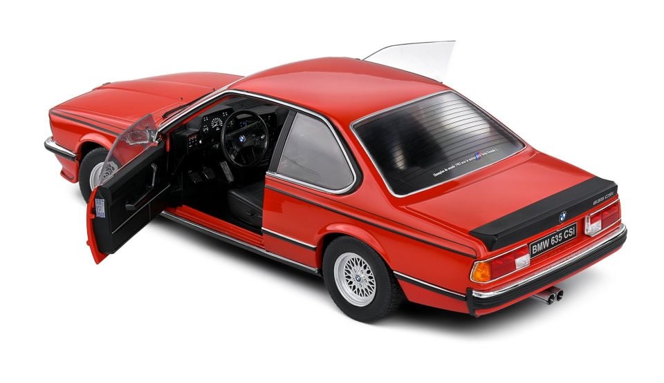 SOLIDO BMW 635 CSI (E24) HENNA RED 1984 1:18 (S1800301)