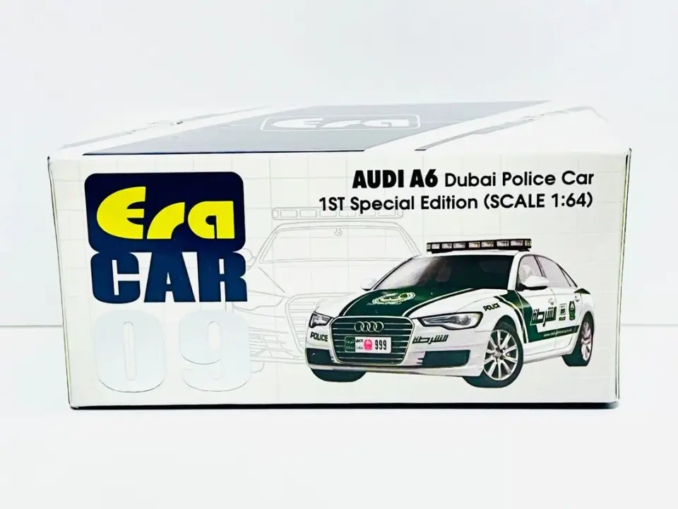 ERA CAR AUDI A6 DUBAI POLICE CAR 1:64