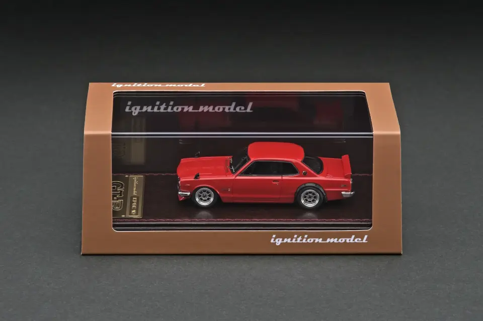 IGNITION MODEL SKYLINE 2000 GTR (KPGC10) RED 1:64 (IG2305)