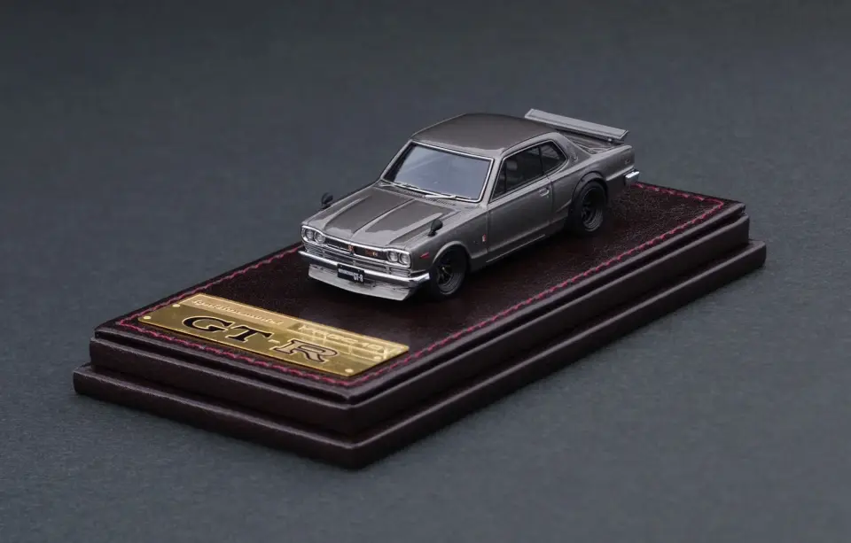 IGNITION MODEL SKYLINE 2000 GTR (KPGC10) SILVER 1:64 (IG2302)