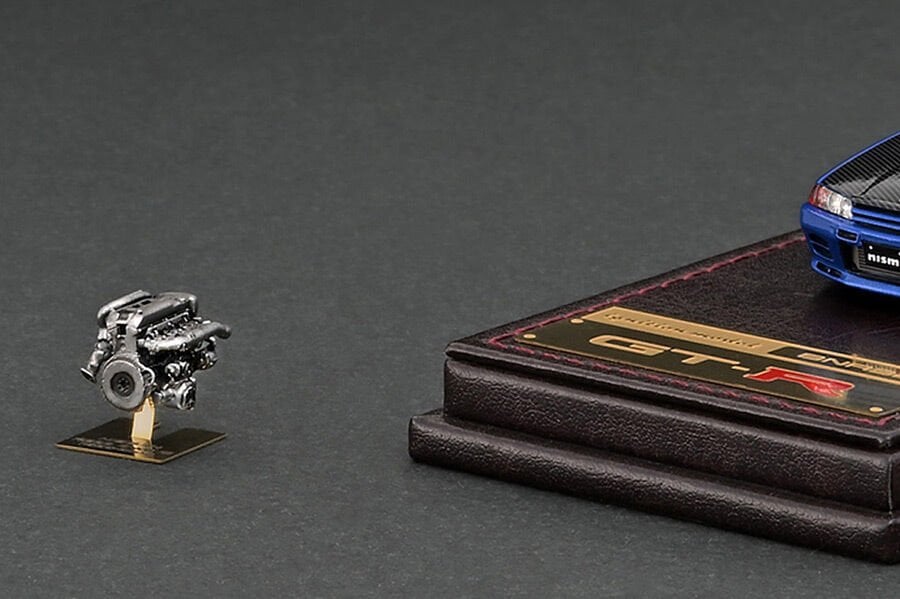 IGNITION MODEL SKYLINE GT-R NISMO (R32) BLUE METALLIC 1:64 (IG2689)