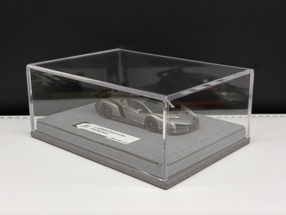 PANTHEOM MODEL LAMBORGHINI VENENO GRIGIO METALLURO 1:64