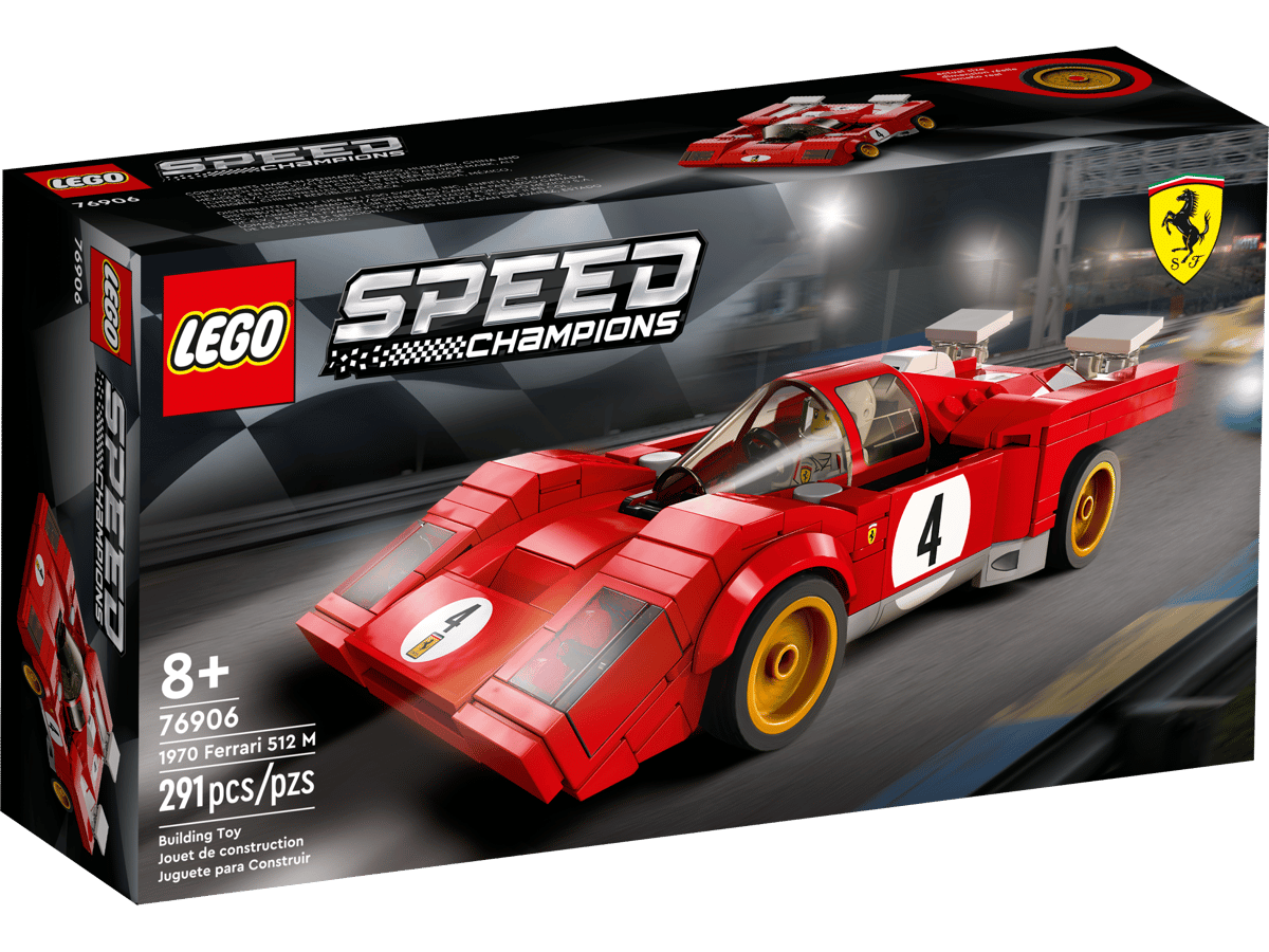 76906 LEGO Speed Champions Lotus Evija 1970 Ferrari 512 M