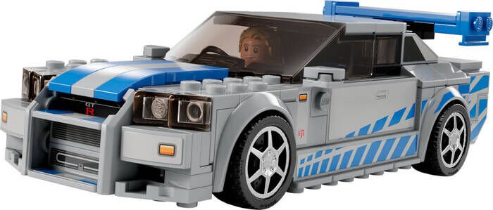 LEGO® Speed Champions Daha Hızlı Daha Öfkeli Nissan Skyline GT-R (R34)