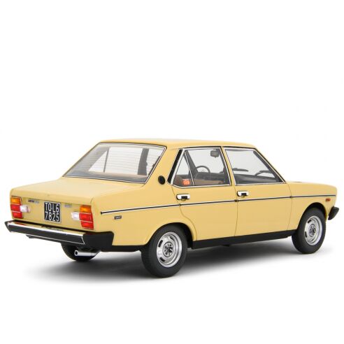 1:18 Laudo Racing 1974 Fiat 131 1600 Mirafiori Special Yellow-Beige