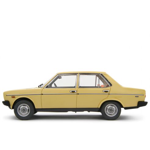 1:18 Laudo Racing 1974 Fiat 131 1600 Mirafiori Special Yellow-Beige